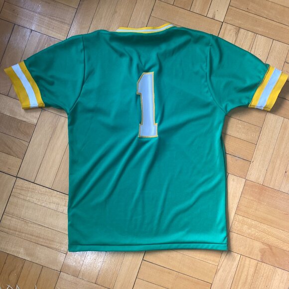 Vintage Oakland A's Jersey V-Neck T-Shirt Men's Size Small - Picture 4 of 9